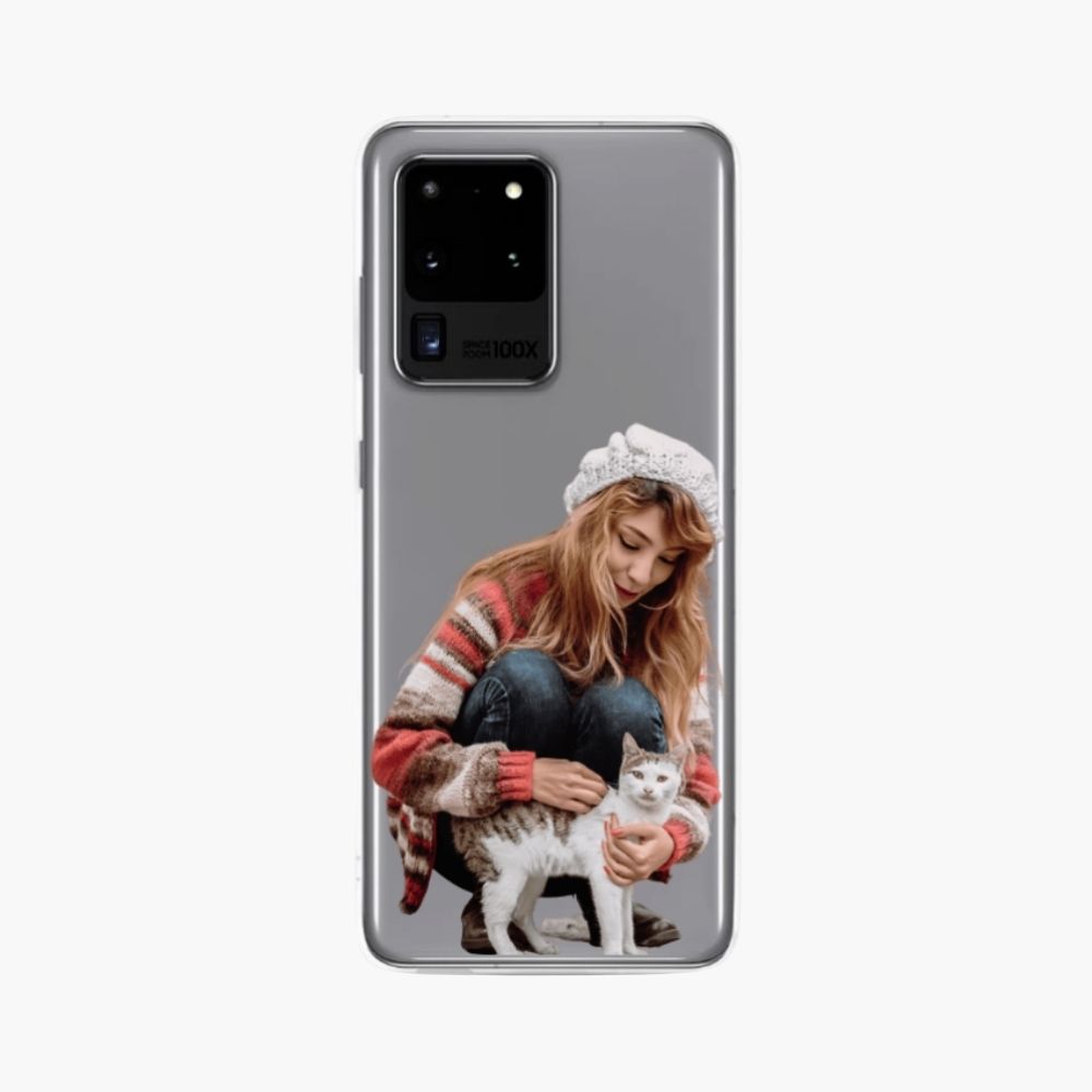 Personalized Clear Case for Samsung