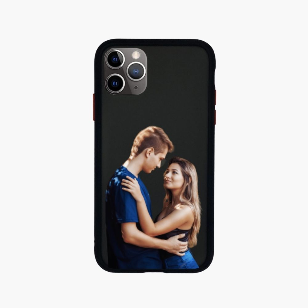 Premium Custom Frosted Clear Case for iPhone