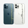 Custom Text iPhone Transparent Case