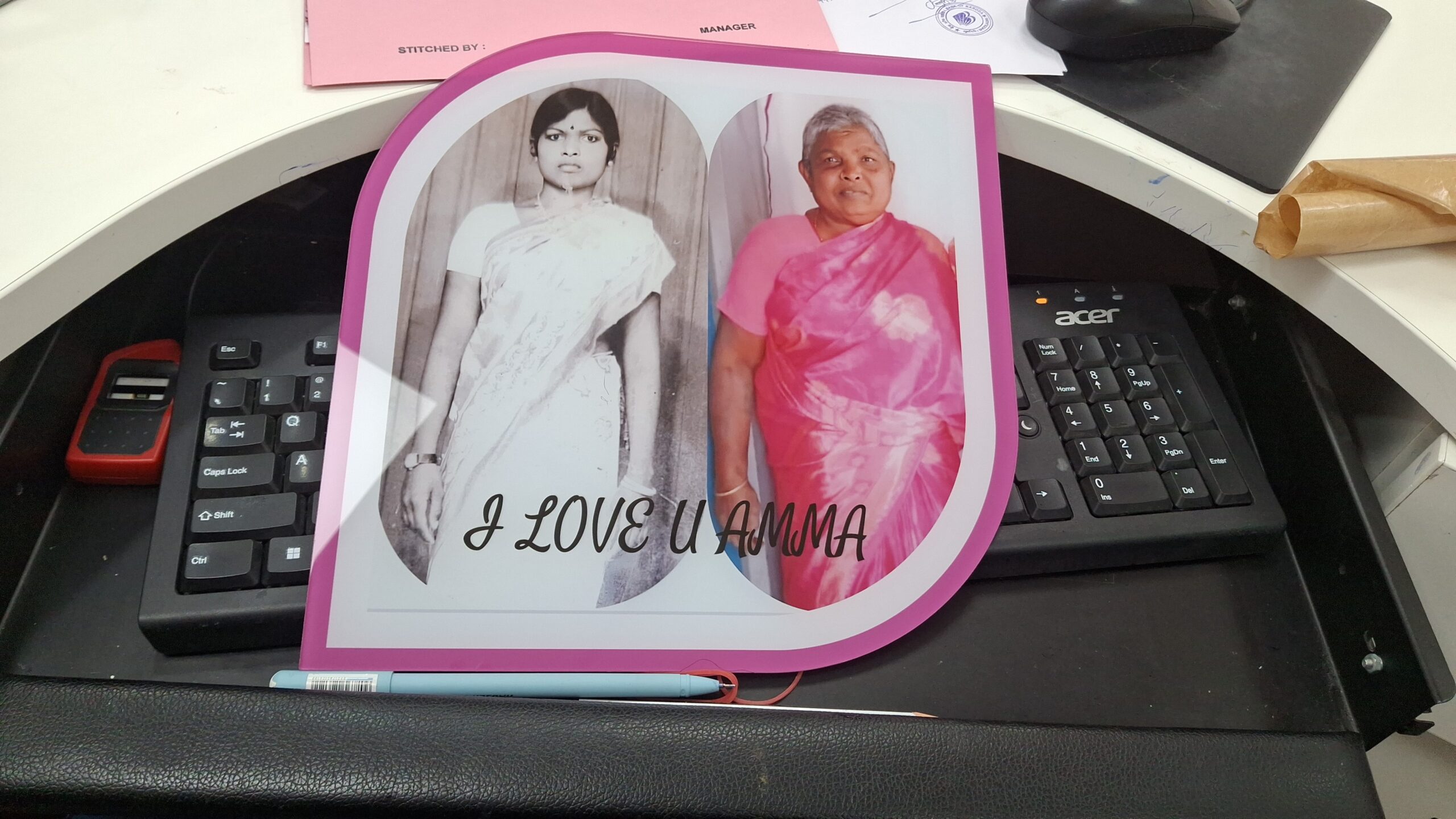 Customised Premium OMGs Acrylic Picture photo review