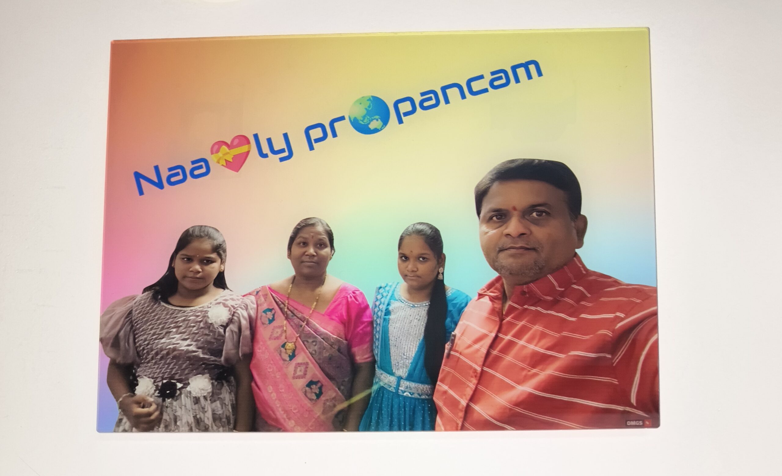 Customised Premium OMGs Acrylic Picture photo review