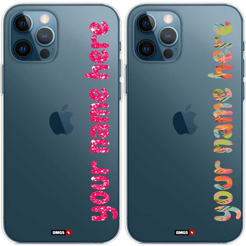 Designer Name/Text iPhone Case