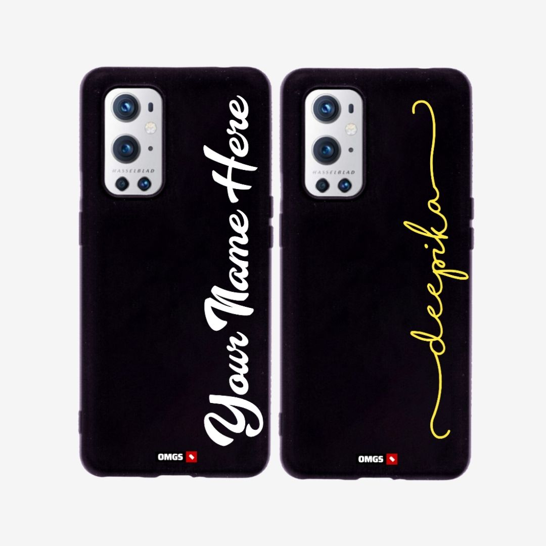 Custom Text Silicone Name Case for OnePlus