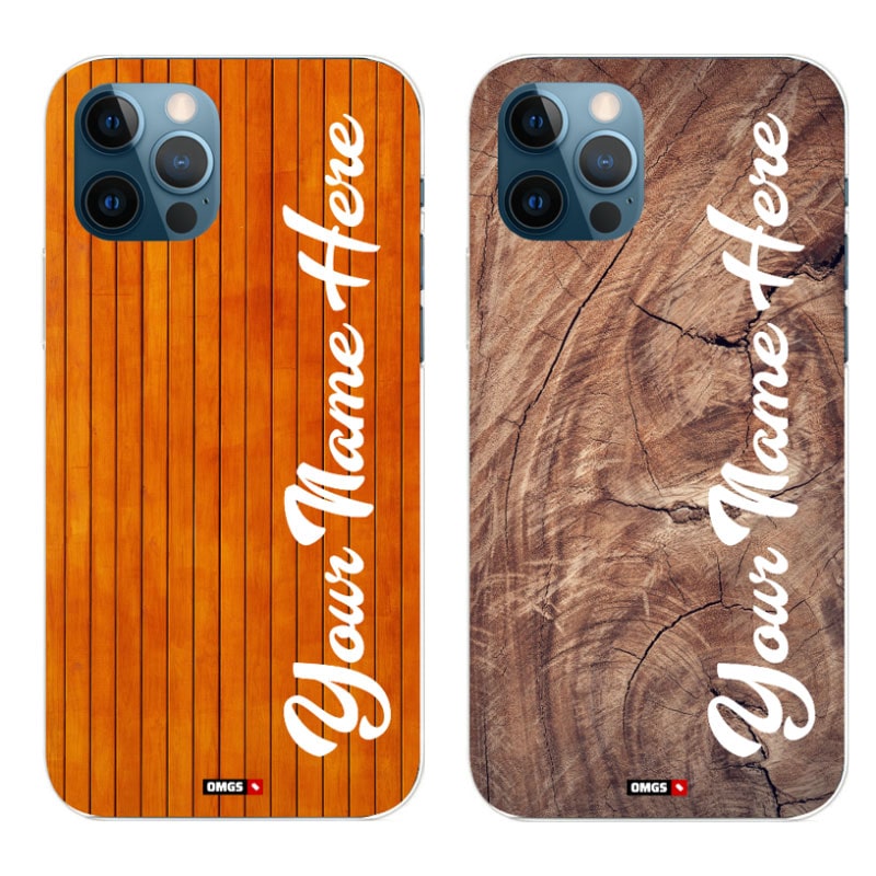Custom Name Textured Case for iPhone