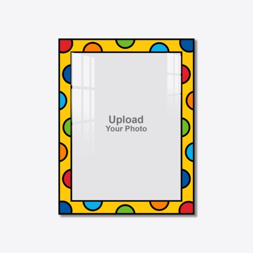 Child Colored Acrylic Photo Frame