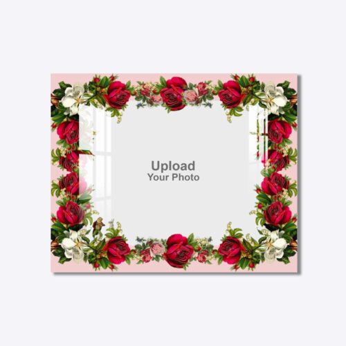 Flowers Acrylic Picture Frame 1