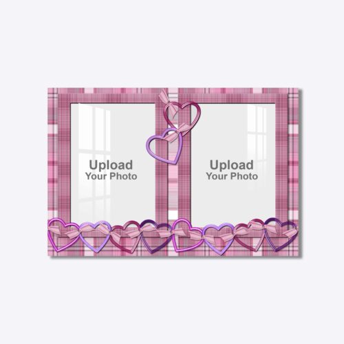 Two Picture Acrylic Frame