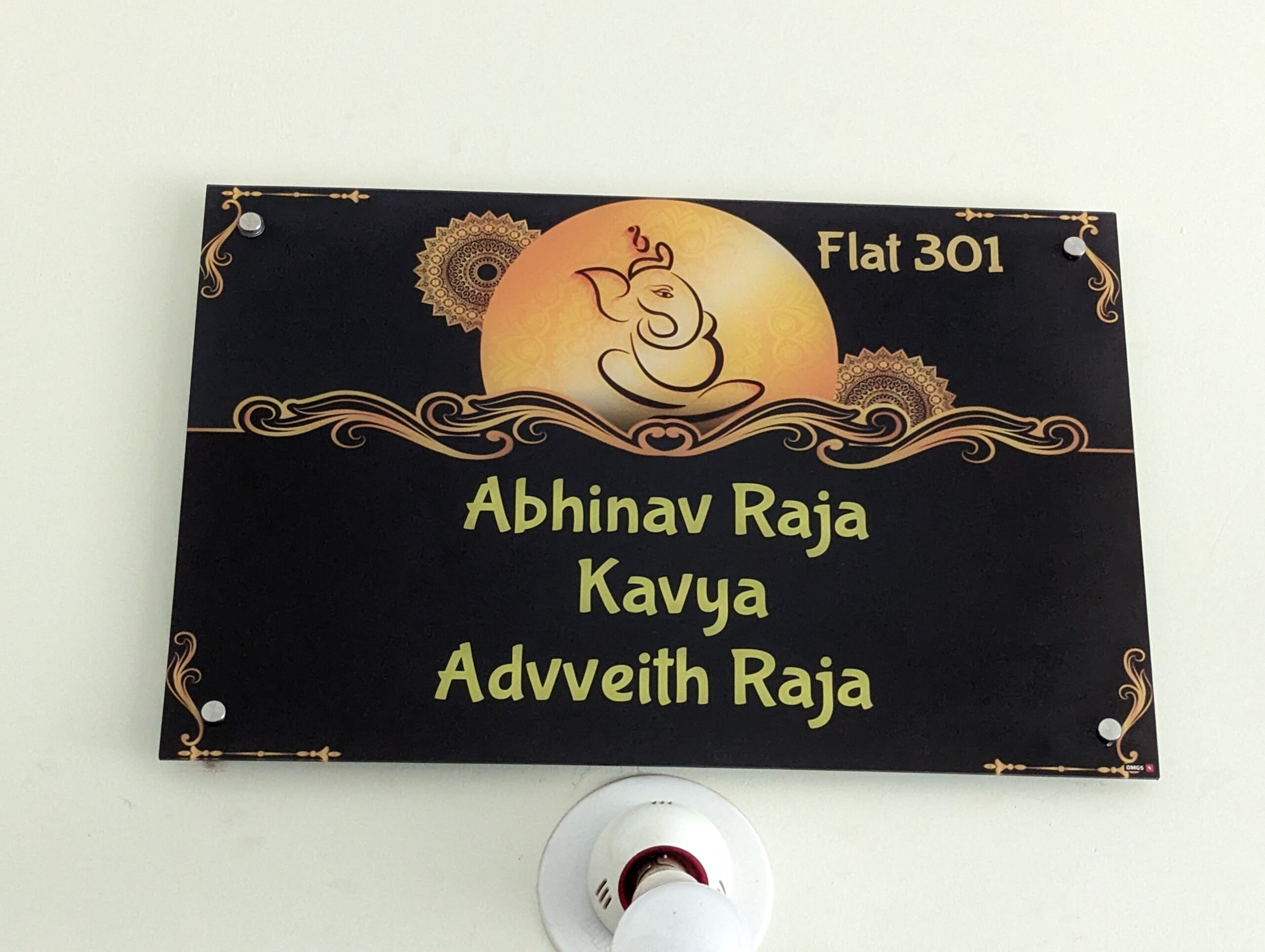 Acrylic Name Plate photo review