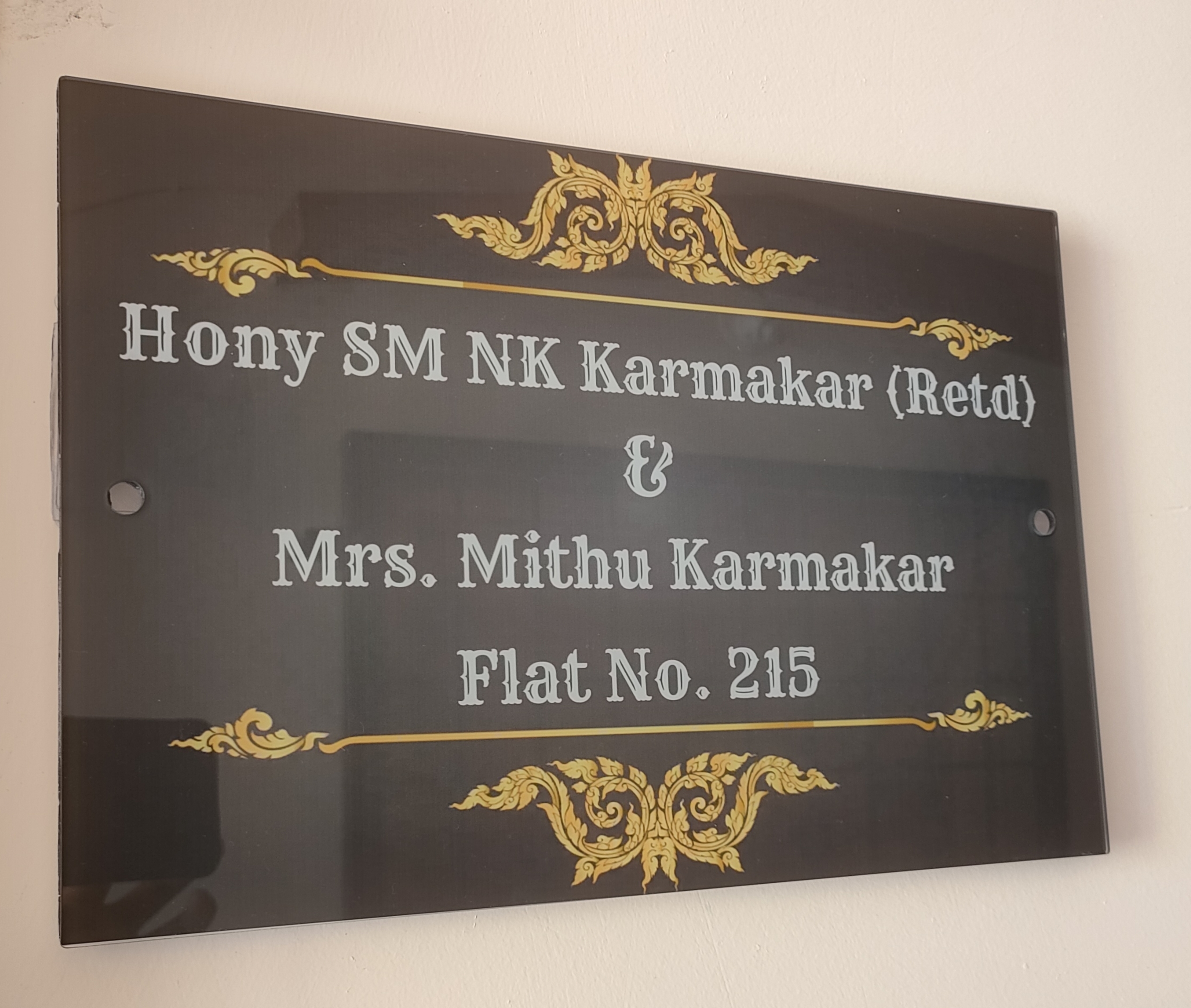 Acrylic Name Plate photo review