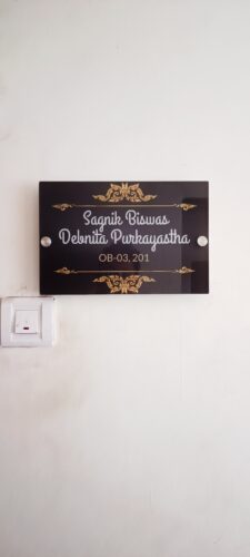 Acrylic Name Plate photo review