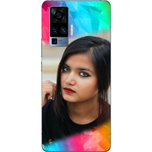Color Polygons Custom Photo Case for Vivo X50 Pro