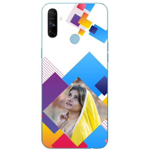 Abstract Rectangle Photo Case for Realme Narzo 20A