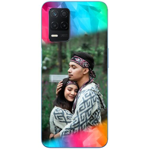 Color Polygons Custom Photo Case for Realme 8 5G