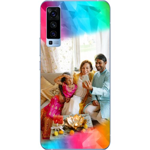 Color Polygons Custom Photo Case for Vivo X50