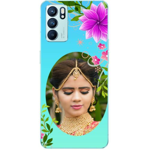 Rustic Flower Custom Photo case for Oppo Reno 6