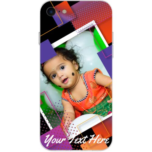 #9 Abstract Design Photo case for iPhone SE