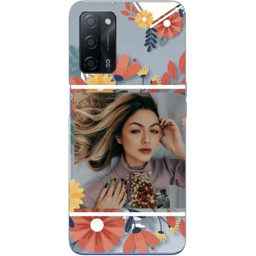 Flower Frame Photo Case for Oppo A53S