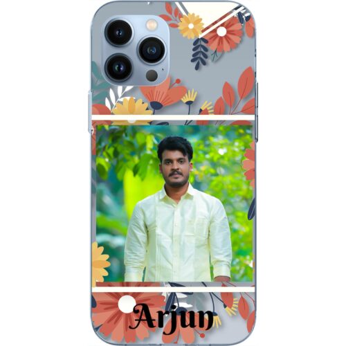 Flower Frame Photo Case for iPhone 12 Pro