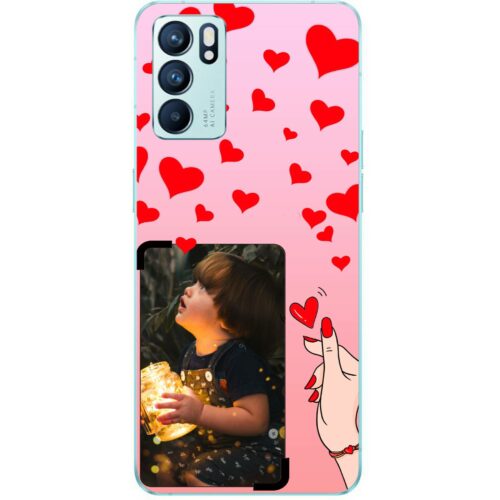 Snapping Fingers Custom Photo case for Oppo Reno 6