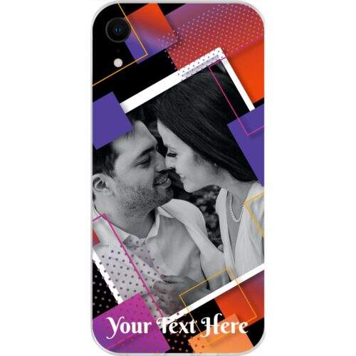 #9 Abstract Design Photo case for iPhone XR
