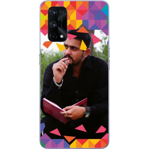 #4 TOP BOTTOM Abstract Design Photo case for Realme X7 Pro