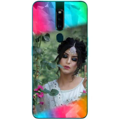 Color Polygons Custom Photo Case for Oppo F11 Pro
