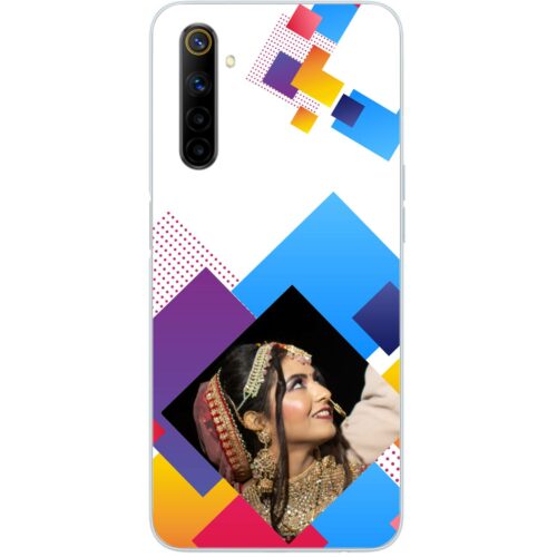 Abstract Rectangle Photo Case for Realme 6i