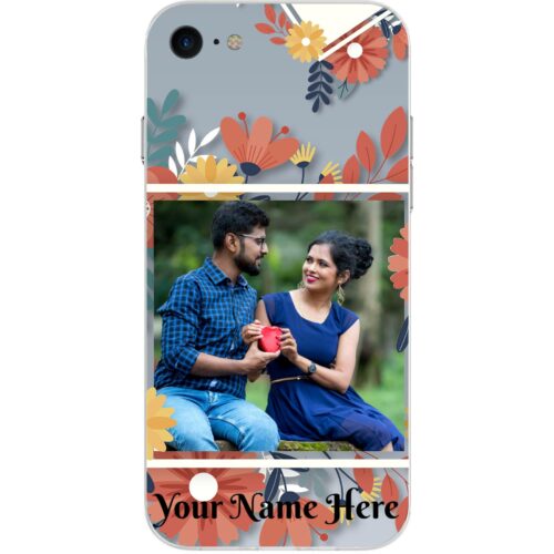 Flower Frame Photo Case for iPhone 7