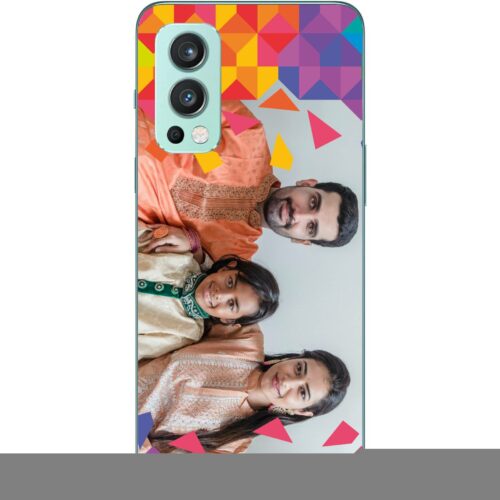 #4 TOP BOTTOM Abstract Design Photo case for OnePlus Nord2
