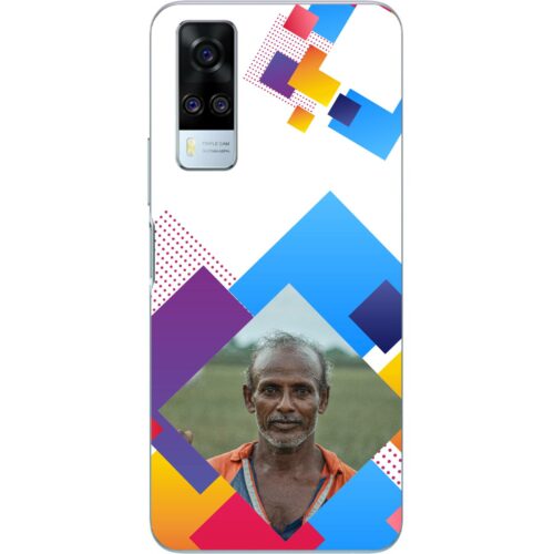Abstract Rectangle Photo Case for Vivo Y51 (2020)