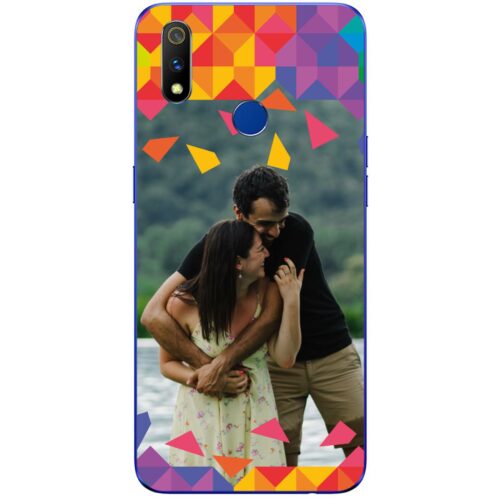 #4 TOP BOTTOM Abstract Design Photo case for Realme 3 Pro
