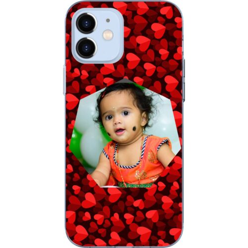 #8 Hexagon Custom Photo Case for iPhone 12 Mini
