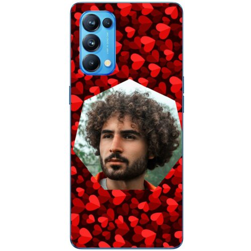 #8 Hexagon Custom Photo Case for Oppo Reno 5 Pro