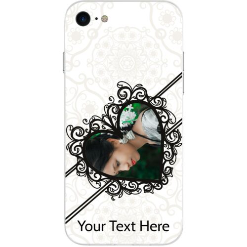 Love Frame Custom Photo Case for iPhone SE