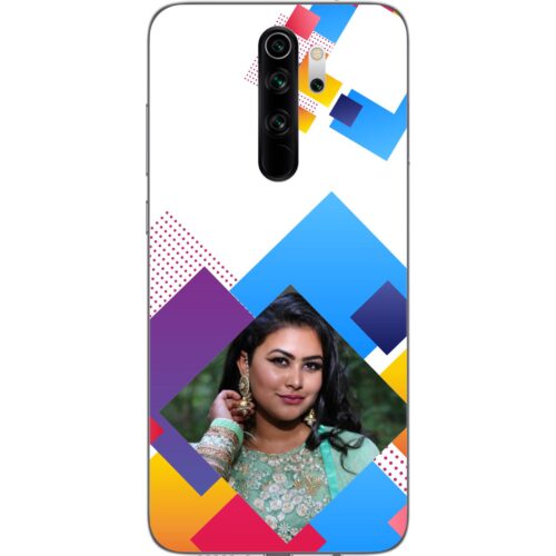 Abstract Rectangle Photo Case for Redmi Note 8 Pro