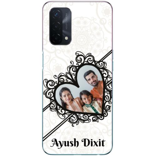 Love Frame Custom Photo Case for Oppo A74