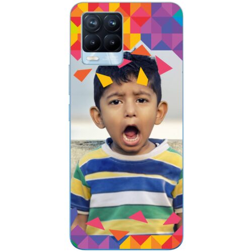 #4 TOP BOTTOM Abstract Design Photo case for Realme 8 Pro