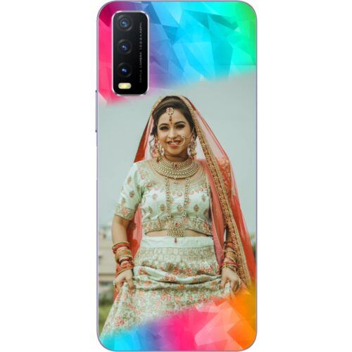 Color Polygons Custom Photo Case for Vivo Y20