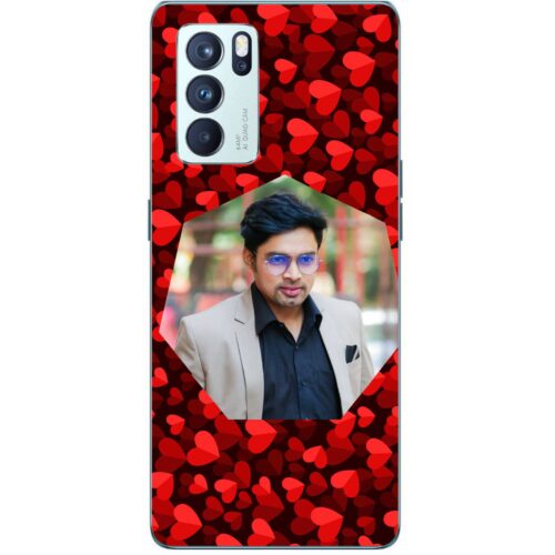 #8 Hexagon Custom Photo Case for Oppo Reno 6 Pro