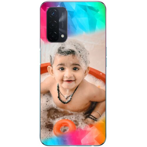 Color Polygons Custom Photo Case for Oppo A74