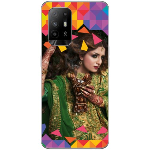 #4 TOP BOTTOM Abstract Design Photo case for Oppo F19 Pro Plus