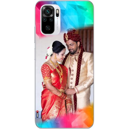 Color Polygons Custom Photo Case for Redmi Note 10s