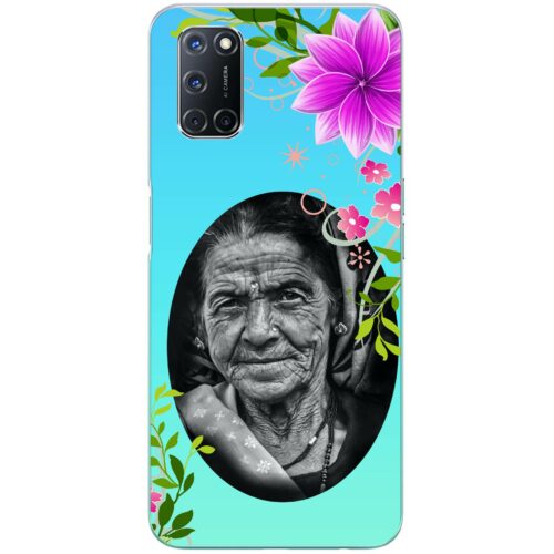 Rustic Flower Custom Photo case for Oppo A52