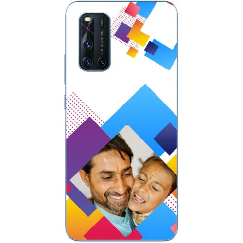 Abstract Rectangle Photo Case for Vivo V19