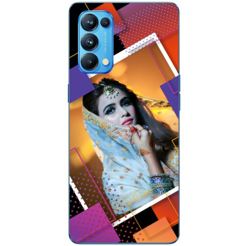 #9 Abstract Design Photo case for Oppo Reno 5 Pro