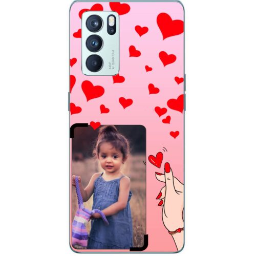 Snapping Fingers Custom Photo case for Oppo Reno 6 Pro