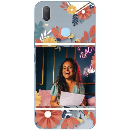 Flower Frame Photo Case for Vivo Y11