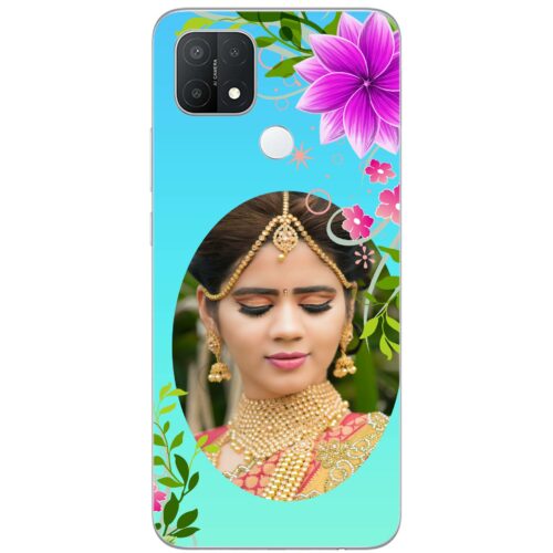 Rustic Flower Custom Photo case for Oppo A15S