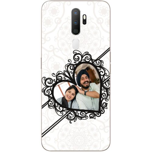 Love Frame Custom Photo Case for Oppo A9 2020