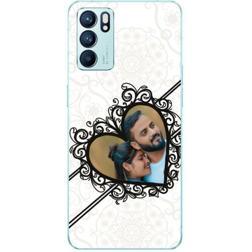 Love Frame Custom Photo Case for Oppo Reno 6